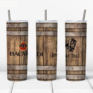 Buffalo-Trace-Bacardi  20 Oz Skinny Sublimated Tumbler